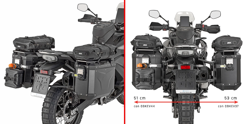 Stelaż kufrów bocznych Givi PLO9227CAM